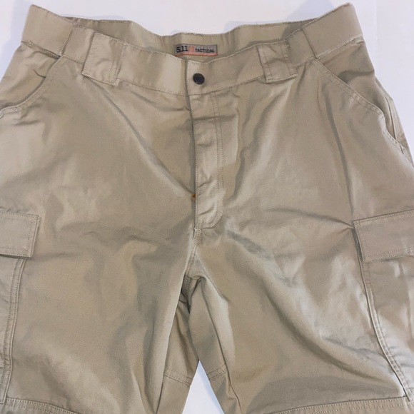 5.11 Tactical Ripstop TDU Adjustable Khaki Work Pants, Style 74003 XL REG B15-16 - Picture 7 of 7